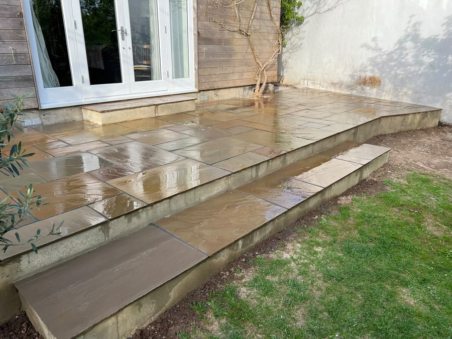 Garden & Patio Steps by PC Landscaping in South Devon: project photo 4