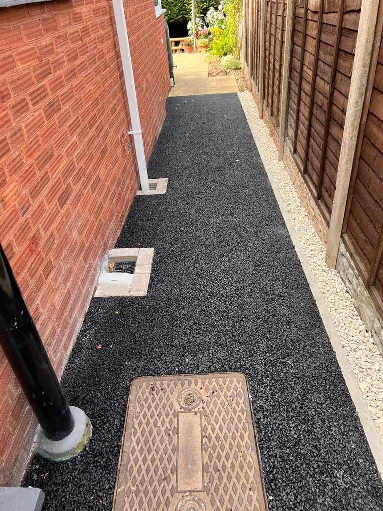 Tarmac driveway completed by PC Landscaping in South Devon