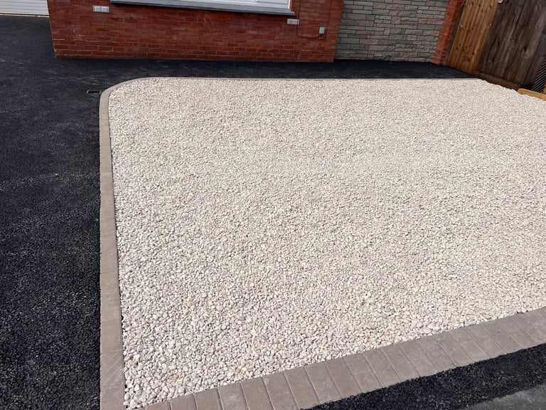 Tarmac driveway completed by PC Landscaping in South Devon