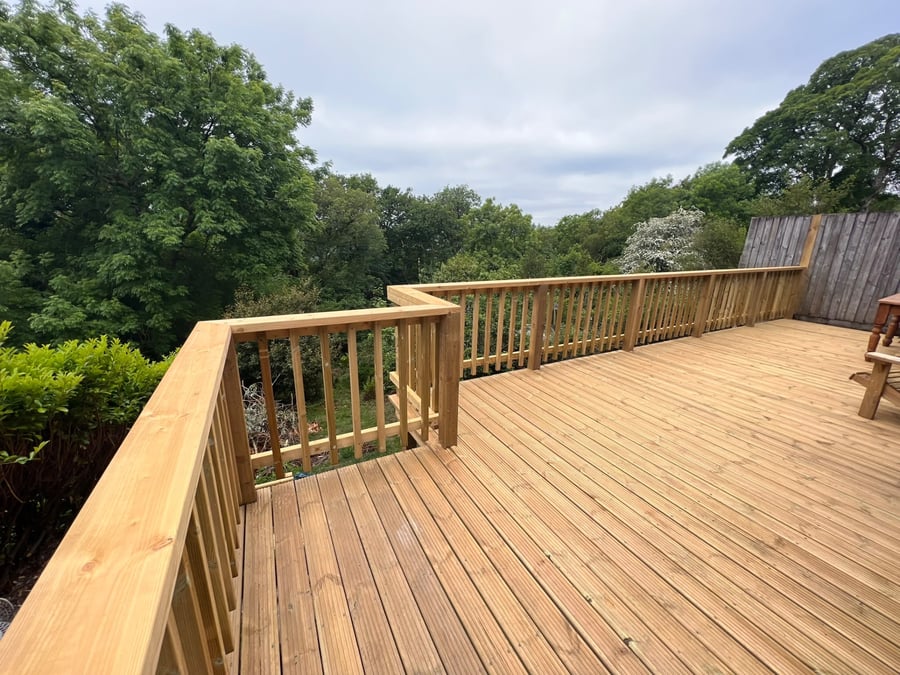 Decking (Timber & Composite) by PC Landscaping in South Devon: project photo 2