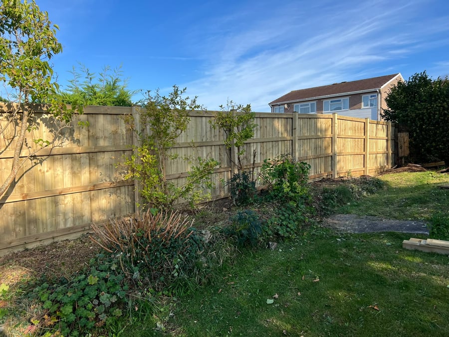 Fencing by PC Landscaping in South Devon: project photo 2
